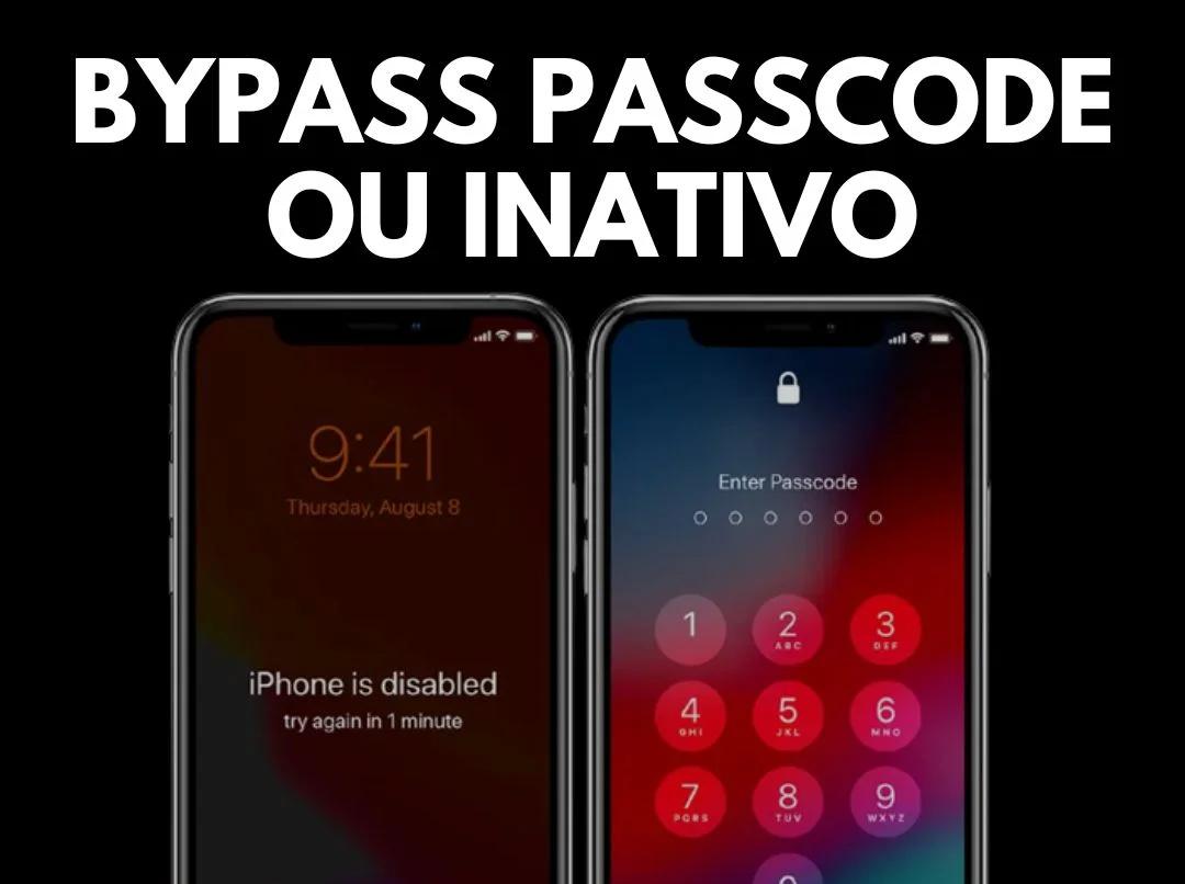 IPhone 6s ao X Passcode com sinal (Suporte Remoto)
