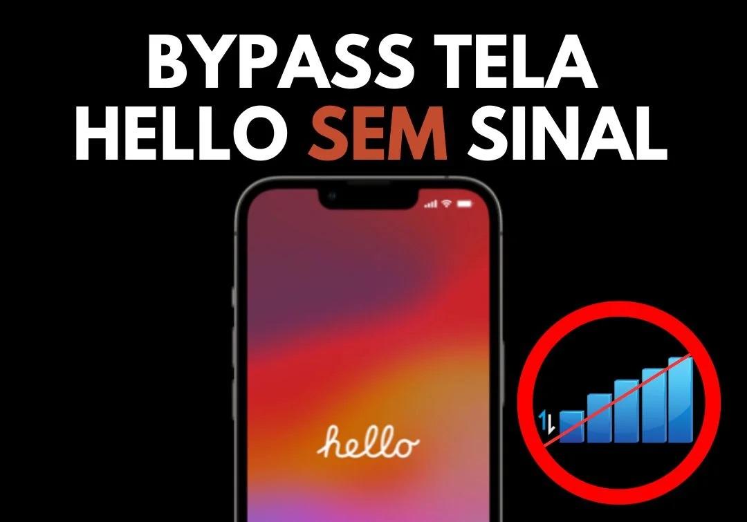 IPhone 6s ao X Tela Hello sem sinal (Suporte Remoto)